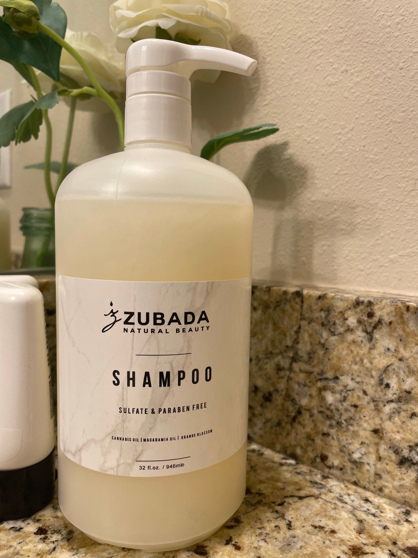 Zubada’s Orange Blossom & Aloe Shampoo 8oz