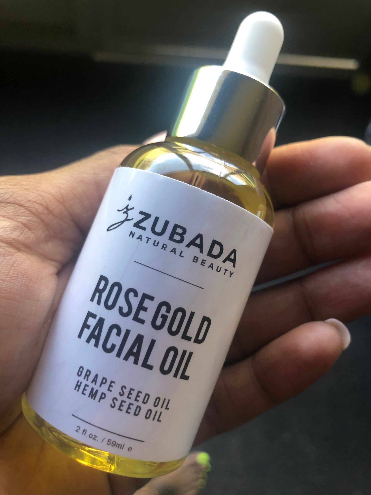 Zubada’s Rose Gold Facial Oil 2oz